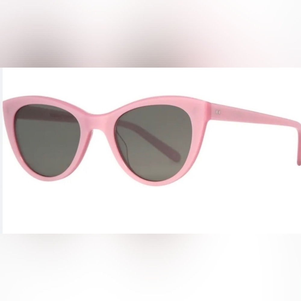 Garrett Leight x Clare V Pink  Sunglasses